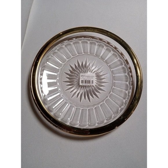 Mikasa Cambria Gold Trim Plate 8.5"‎ Diameter - Picture 1 of 6